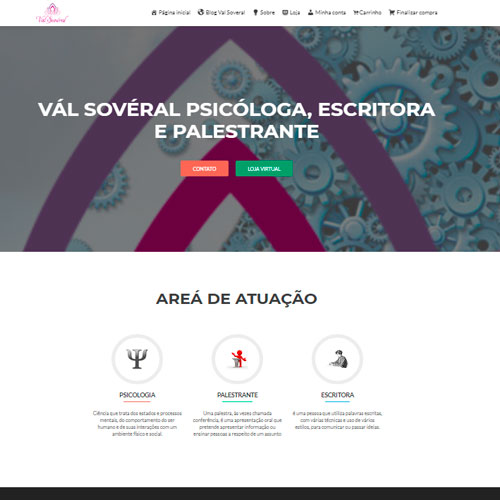 Vál Sovéral Psicóloga, Escritora e Palestrante