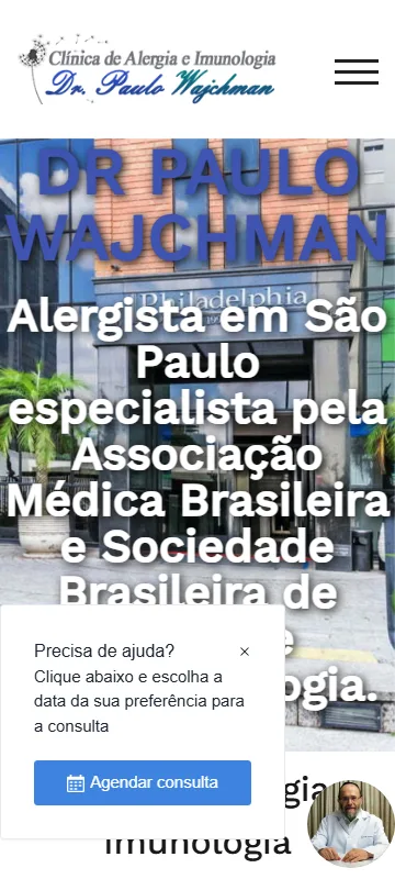 Alergista em São Paulo | Dr. Paulo Wajchman — versão para celular